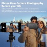 ⁦شاشة سيلفي مغناطيسية لاسلكية 1080P مقاس 4 انش لجوالات اندرويد - شاشة كاميرا خلفية للتسجيل بدون مجهود⁩ - الصورة ⁦6⁩