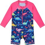 اكس اف جيرلز زي سباحة للبنات والاطفال من عمر 6 شهور الى 11 سنة، ملابس سباحة صيفية امنة للشمس