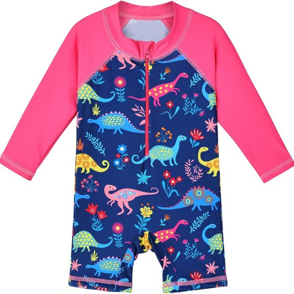 اكس اف جيرلز زي سباحة للبنات والاطفال من عمر 6 شهور الى 11 سنة، ملابس سباحة صيفية امنة للشمس