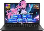 نيمو لابتوب العاب IPS FHD 15.6 انش ثماني النواة AMD رايزن 7 6800H 32GB DDR5 RAM 1TB SSD (افضل من i7-12700H حتى 4.7GHz) AMD راديون 680M وحدة معالجة الرسومات الجرافيكية مع كيبورد باضاءة خلفية 100 واط
