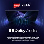 ⁦امبيكس تلفزيون ويل او اس ذكي 55 بوصة QLED (Wios55Q)، تلفزيون UHD 4K، مساعد صوت Ai ChatGPT، ذاكرة RAM 1.5GB، تخزين 8GB، 2×HDMI، 2×USB، عرض 176 درجة، لوحة A+، نتفليكس/برايم/يوتيوب، كفالة عامين⁩ - الصورة ⁦5⁩