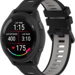 Fit for Garmin Forerunner 265S 255S Watch Bands, 18mm Quick Release Durable Silicone Replacement Bands Wristbands Straps Bracelet Fit for Garmin Vivoactive 4S/Vivomove 3S/Venu 2S