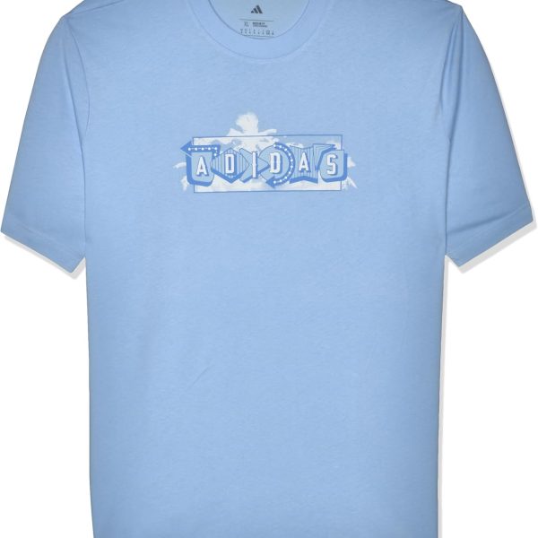 adidas Men Lounge Pastel Graphic T-Shirt