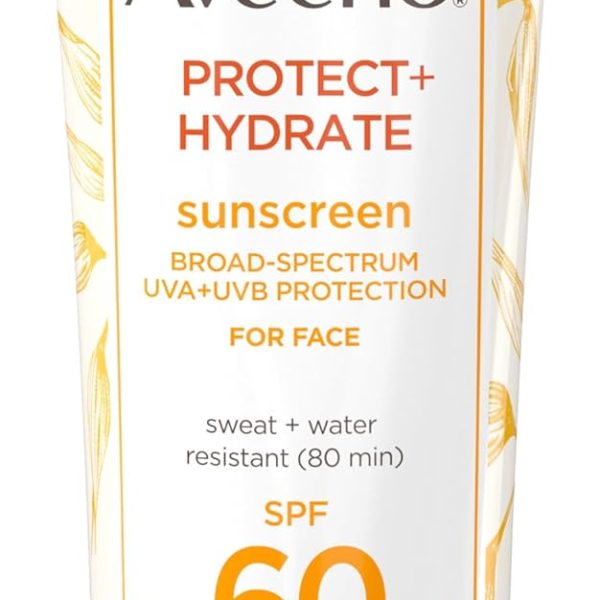 افينو لوشن مرطب للوجه للحماية من الشمس بعامل حماية من الشمس 60