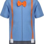 ⁦بليبي طقم تي شيرت وقبعة للعب الادوار للاولاد الصغار والكبار⁩ - الصورة ⁦4⁩