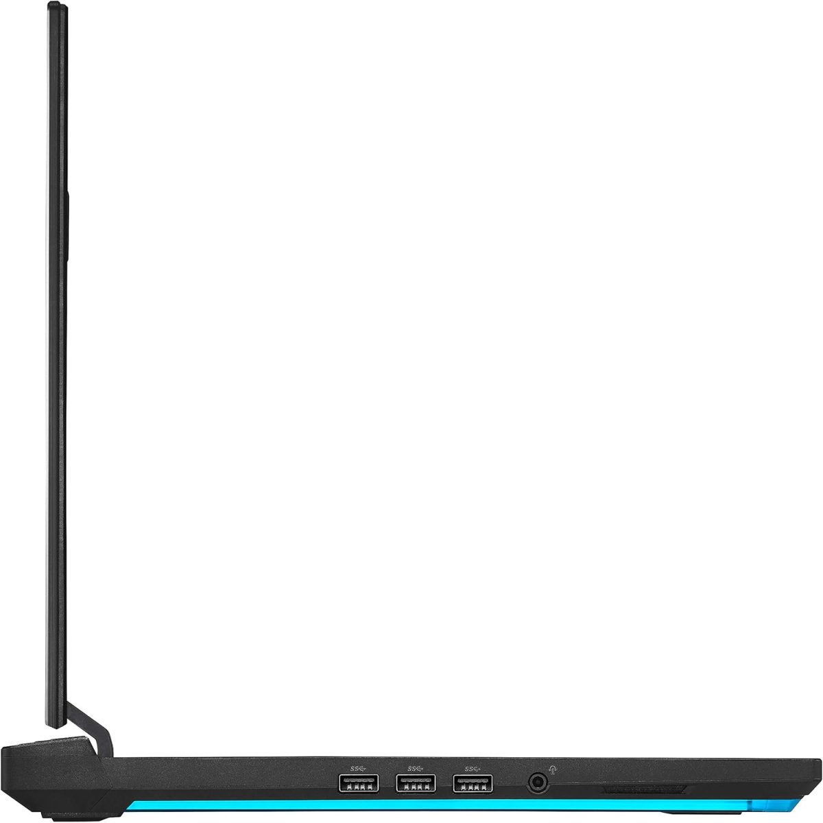 ⁦اسس لابتوب العاب روج ستريكس G15 (2020) بشاشة 15.6 انش 240Hz FHD IPS وانفيديا جيفورس RTX 2070 ومعالج انتل كور i7-10750H و16GB DDR4 و1TB PCIe NVMe SSD وكيبورد RGB وويندوز 10، اسود، G512LW-ES76⁩ - الصورة ⁦5⁩