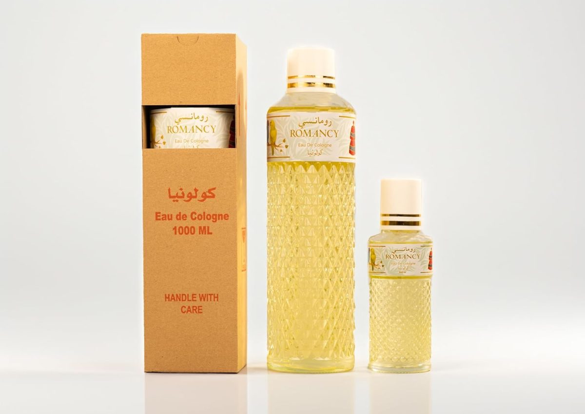 ⁦عطر رومانسي او دي كولون من زهرة الاقصى | عطر حمضيات للجنسين (1000 مل)⁩ - الصورة ⁦5⁩