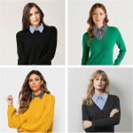 ⁦XEPST 2 Pieces Fake Collar White Detachable Collar for Women⁩ - الصورة ⁦7⁩