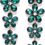 اقراط فاخرة وانيقة من الزركون السويسري بدرجة ايه ايه ايه من يوبيلا بطلاء ذهبي، مجوهرات عيد الحب للحفلات للنساء والفتيات