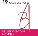 ⁦بورجوا قلم تحديد الشفاه فيلفيت كونتور 19 بليس دي روز، يحدد الشفاه، ملمس كريمي غير لامع، تطبيق دقيق، زبدة الشيا، زيت بذور العنب، يدوم لمدة 8 ساعات، بدون ريش او تلطيخ، 1.14 غرام⁩ - الصورة ⁦2⁩