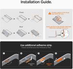 ⁦سبايجن حافظة تاف ارمور برو ماج فيت لهاتف سامسونج جالاكسي Z فولد 7 [متوافق مع ماج سيف] غطاء (2025) - اسود⁩ - الصورة ⁦9⁩