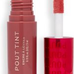 ملون شفاه خفيف الوزن من ريفوليوشن بيوتي لندن، لون قابل للبناء، تركيبة مرطبة مع لمسة نهائية لامعة للبقع، نود دريمز، 3 مل