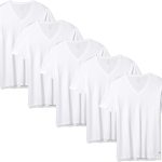 ناوتيكا تيشيرت قطن برقبة على شكل حرف V للرجال - عبوة متعددة