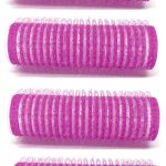 بكرات شعر صغيرة ذاتية الامساك من 6 قطع - 20 ملم (0.8 انش)، لون عشوائي