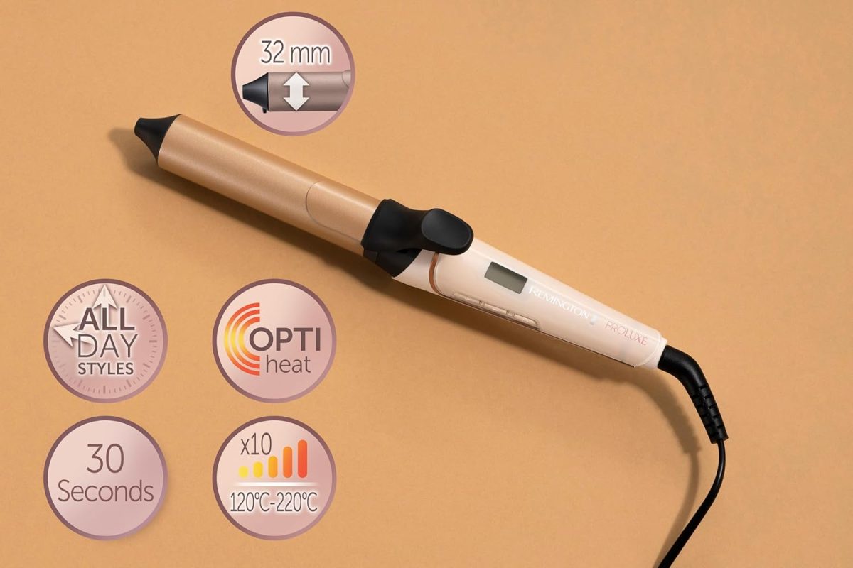 ⁦ريمينجتون Proluxe MERCURY 9132 32 mm مكواة تجعيد الشعر⁩ - الصورة ⁦2⁩