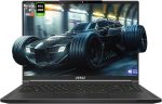 MSI لابتوب العاب ايه 16 ايه اي بلس من كريتور، AMD رايزن AI 9-365، 32GB LPDDR5x RAM، 4TB PCIe SSD، شاشة 16 انش QHD+ (2560x1600)، انفيديا جي فورس RTX 4060، كيبورد RGB لكل مفتاح، W11 برو، رمادي قمري