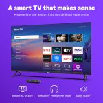 ⁦روكو تلفزيون ذكي 2025 - 43 بوصة سلسلة مختارة، تلفزيون 4K HDR - روكو تي في مع جهاز تحكم صوتي محسن - تلفزيون LED بشاشة مسطحة مع واي فاي لبث الأخبار المحلية المباشرة والرياضة والترفيه العائلي⁩ - الصورة ⁦3⁩