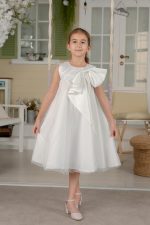 ⁦فستان بتصميم علم الامارات العربية المتحدة والعيد للبنات، فستان تول مع ريش ملون⁩ - الصورة ⁦4⁩