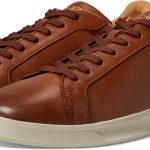 بولو رالف لورين حذاء رياضي هيريتيج كورت II من الجلد، لون بني، مقاس 42 EU