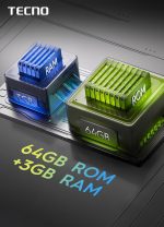 ⁦تكنو سبارك جو 1 (ابيض لامع، 3GB+64GB) | طلاقة 4 سنوات فما فوق | شاشة سلسة 6.66 انش 120Hz | ذاكرة RAM اكبر 6GB | جهاز تحكم عن بعد مدمج بالاشعة تحت الحمراء | مكبرات صوت مزدوجة مع DTS | تقليل ضوضاء⁩ - الصورة ⁦9⁩