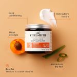 ⁦كيرلسميث - مرطب عميق دبل كريم - بلسم عميق مرطب نباتي للشعر فائق الجفاف أو المموج أو المجعد أو الملفوف (8 اونصة)⁩ - الصورة ⁦3⁩