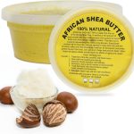 مستحضرات تجميل طبيعية زبدة الشيا الافريقية الحقيقية النقية غير المكررة من غانا "عاجي" 8 اونصة