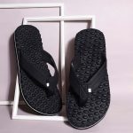 ⁦شبشب منزلي ناعم للغاية من دكتور دكتور للعناية بتقويم العظام للرجال | لمرضى السكري | مريح | وسادة | نعال منزلية شباشب للرجال والأولاد للاستخدام اليومي كثيف الرغوة D-30⁩ - الصورة ⁦3⁩