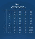 ⁦طقم بيجاما مطبوع باكمام طويلة من القطن العضوي للبنات⁩ - الصورة ⁦6⁩