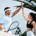 ⁦سوار معصم ذكي للصحة من ايام جوي، جهاز تتبع النشاط واللياقة البدنية قابل للارتداء لوضع الرياضات المتعددة، مراقبة تلقائية مستمرة للبيانات الصحية طوال اليوم، تحسين النوم والتوتر والعافية، مع تطبيق مجاني،⁩ - الصورة ⁦6⁩
