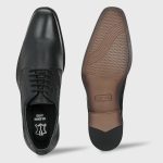 ⁦حذاء رسمي للرجال 3923 من الجلد بلون ازرق⁩ - الصورة ⁦4⁩