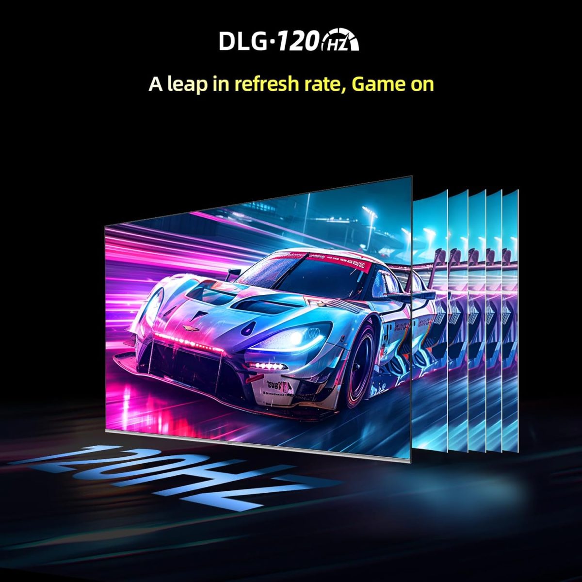 ⁦سي اتش اي كيو تلفزيون 85 بوصة 4K QLED U85QM9S، تلفزيون جوجل الذكي الرسمي، HDR10، دولبي فيجن، دولبي اتموس، MEMC، تحديث 120Hz، HDMI 2.1، بلوتوث 5.1، VRR، ALLM، بدون حواف معدنية، شاشة متعددة⁩ - الصورة ⁦6⁩