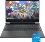 ⁦HP لابتوب العاب فيكتوس 15.6 انش 144Hz FHD | انتل كور i5-13420H | انفيديا جيفورس RTX 3050 | كوبايلوت | اضاءة خلفية | فضي | 8GB RAM | 512GB SSD | ويندوز 11 هوم | حزمة مع كيبل HDMI⁩ - الصورة ⁦2⁩