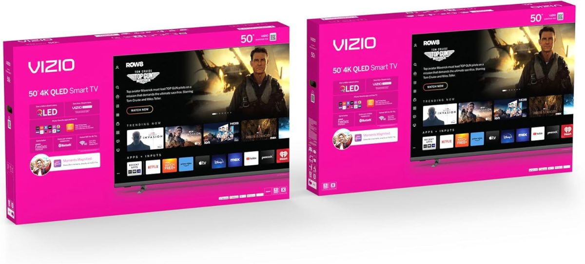 ⁦فيزيو تلفزيون ذكي كوانتوم برو 4K 120Hz QLED HDR10+ 50 انش مع دولبي فيجن، مصفوفة كاملة نشطة، 240Hz @ 1080p، واي فاي 6E، ابل ايربلاي، كروم كاست مدمج، M50QXM-K01، موديل 2023⁩ - الصورة ⁦15⁩