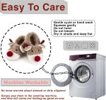 ⁦كوزدون1997 شبشب بتصميم حيوانات لطيفة للاطفال والبنات والنساء، جوارب منزلية زغبية مع نعل ناعم مضاد للانزلاق - هدايا فريدة للامهات ومحبي الحيوانات!⁩ - الصورة ⁦6⁩