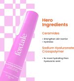 ⁦مرطب سيراميد 5 اكس من فوكس تيل | حمض الهيالورونيك الدقيق و3 سيراميد | خفيف الوزن | سريع الامتصاص | يصلح حاجز البشرة وملمسها | للرجال والنساء - 50 مل⁩ - الصورة ⁦3⁩