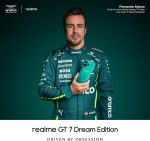 ⁦ريلمي هاتف جي تي 7 ثنائي شرائح الاتصال بذاكرة روم 512GB وذاكرة RAM 16GB (جي اس ام فقط | بدون سي دي ام ايه) هاتف ذكي 5G مفتوح من المصنع (اخضر استون مارتن) - اصدار عالمي⁩ - الصورة ⁦3⁩