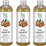ان بي ال ناتشرال زيت اللوز الحلو لتدليك البشرة/الشعر والجسم 473 مل، 3 قطع