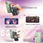 ⁦موتورولا g64 5G (اخضر مينت، 128 جيجابايت) (ذاكرة رام 8 جيجابايت)⁩ - الصورة ⁦5⁩