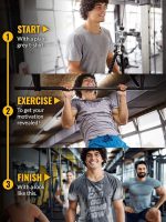 ⁦تي شيرتات رياضية للرجال من لوتشيفي سويت اكتيف اند تحفيزية - You Can Go Home Now⁩ - الصورة ⁦3⁩