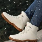 ⁦سيستكي احذية بيرفوت للرجال والنساء، احذية شتوية مبطنة مقاومة للماء، احذية خارجية مضادة للانزلاق للمشي لمسافات طويلة والثلوج، احذية شتوية بمقدمة عريضة⁩ - الصورة ⁦6⁩