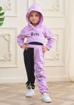 ⁦بنطلون رياضي للبنات الصغيرات من اكسوميتي (عبوة من قطعة واحدة)⁩ - الصورة ⁦5⁩