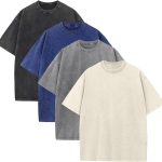 استمر في العرض تي شيرت رجالي كبير الحجم يغسل بالأحماض فضفاضة تي شيرت كلاسيكي مغسول بأكمام قصيرة تي شيرت كاجوال ملابس الشارع