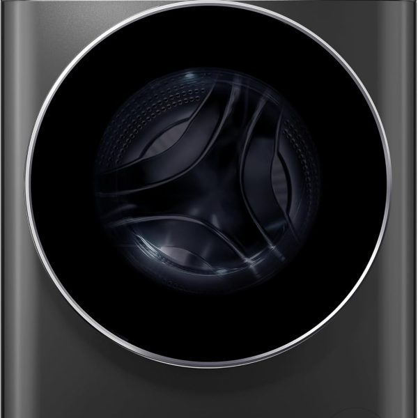 هوفر غسالة 10 كجم، دوران 1400 دورة في الدقيقة، 17 برنامج، محرك عاكس، غسيل بالبخار، لوحة تحكم ناعمة بمقبض ولمس، سنة من الشركة المصنعة وضمان 10 سنوات على المحرك العاكس، رمادي لافا - HWM-M1014-G