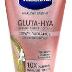 فازلين لوشن جلوتا-هيا سيروم بيرست ديوي راديانس من هيلثي برايت، 330 مل، عبوة من قطعة واحدة