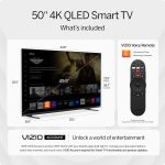 ⁦فيزيو تلفزيون ذكي كوانتوم برو 4K 120Hz QLED HDR10+ 50 انش مع دولبي فيجن، مصفوفة كاملة نشطة، 240Hz @ 1080p، واي فاي 6E، ابل ايربلاي، كروم كاست مدمج، M50QXM-K01، موديل 2023⁩ - الصورة ⁦3⁩