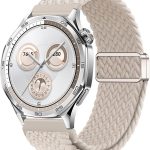 سوار ساعة نايلون 22 ملم متوافق مع ساعة هواوي GT 5/4/3/GT رانر 46 ملم، سوار سريع الفك مع ابزيم مغناطيسي لساعة هواوي 4/3 46 ملم/ ساعة جالكسي 3 45 ملم