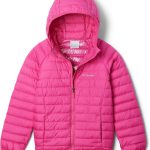 كولومبيا جاكيت باودر لايت بغطاء للراس للبنات