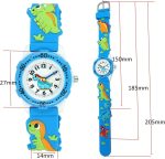 ⁦Colorful Silicon Classic Stylish Jelly Strap Unisex Women Lady Girls Wrist Watch⁩ - الصورة ⁦4⁩
