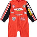 كارز رداء بقلنسوة للاولاد الصغار والكبار من ديزني لايتنج ماكوين