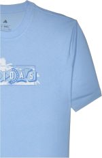 ⁦adidas Men Lounge Pastel Graphic T-Shirt⁩ - الصورة ⁦3⁩